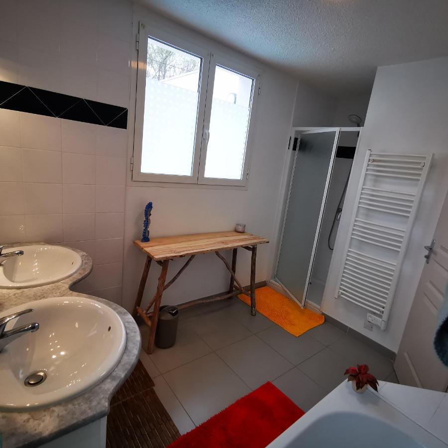 Villa Cool Mediterranean Life 8 People Jacuzzi Barbecue Gametrampoline 2 Parking Béziers Exterior foto