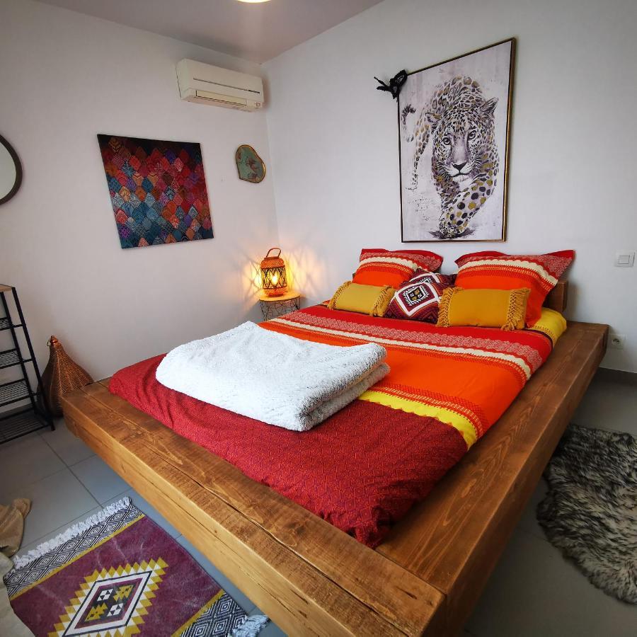 Villa Cool Mediterranean Life 8 People Jacuzzi Barbecue Gametrampoline 2 Parking Béziers Exterior foto