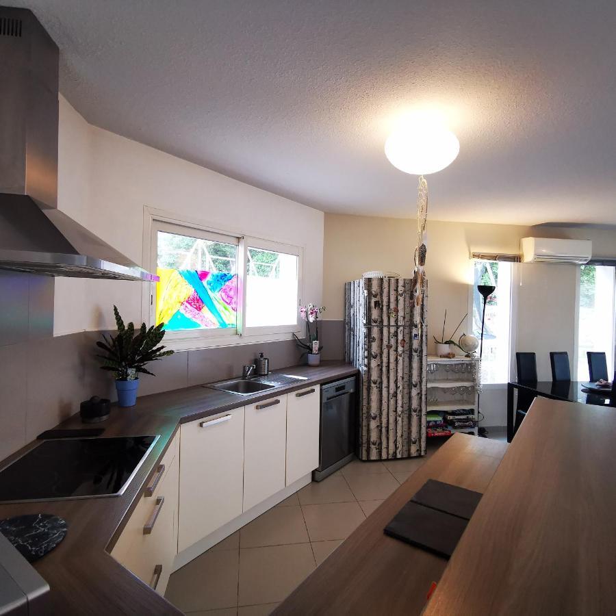 Villa Cool Mediterranean Life 8 People Jacuzzi Barbecue Gametrampoline 2 Parking Béziers Exterior foto