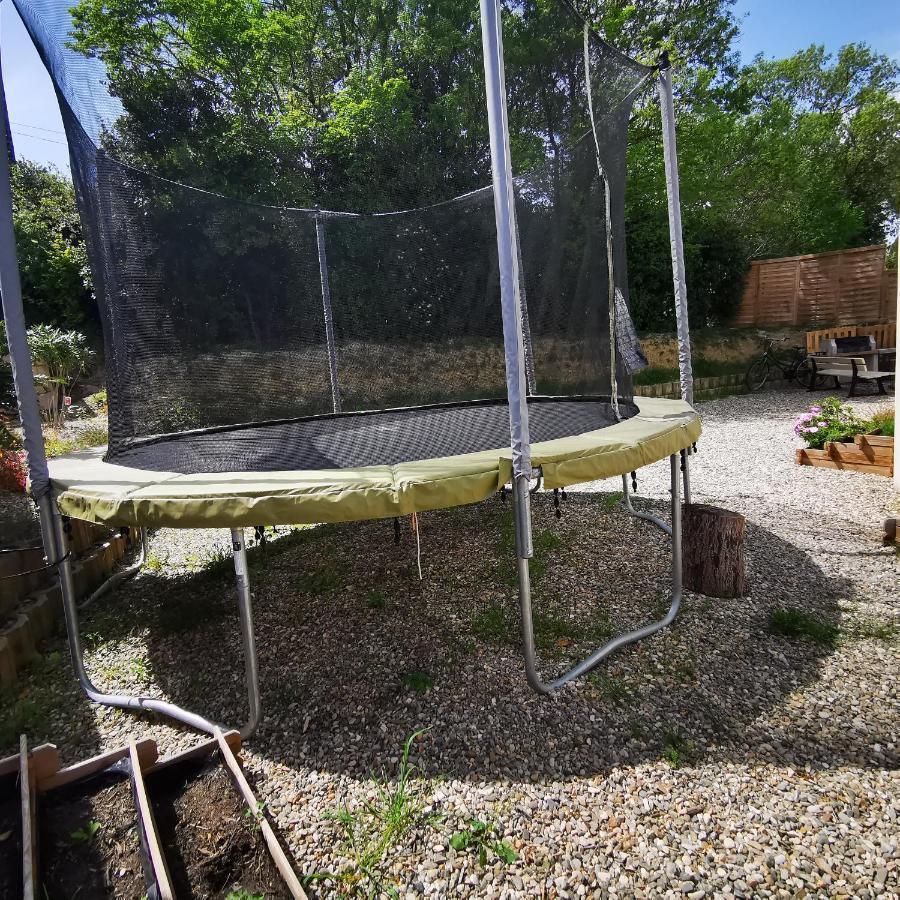 Villa Cool Mediterranean Life 8 People Jacuzzi Barbecue Gametrampoline 2 Parking Béziers Exterior foto