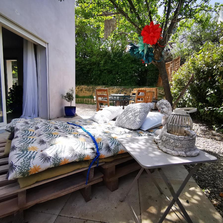 Villa Cool Mediterranean Life 8 People Jacuzzi Barbecue Gametrampoline 2 Parking Béziers Exterior foto